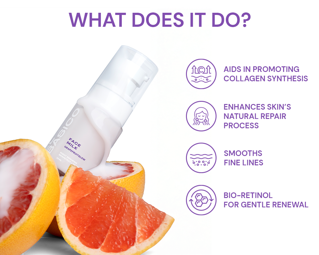 GrapefruitGlow Face Milk Serum