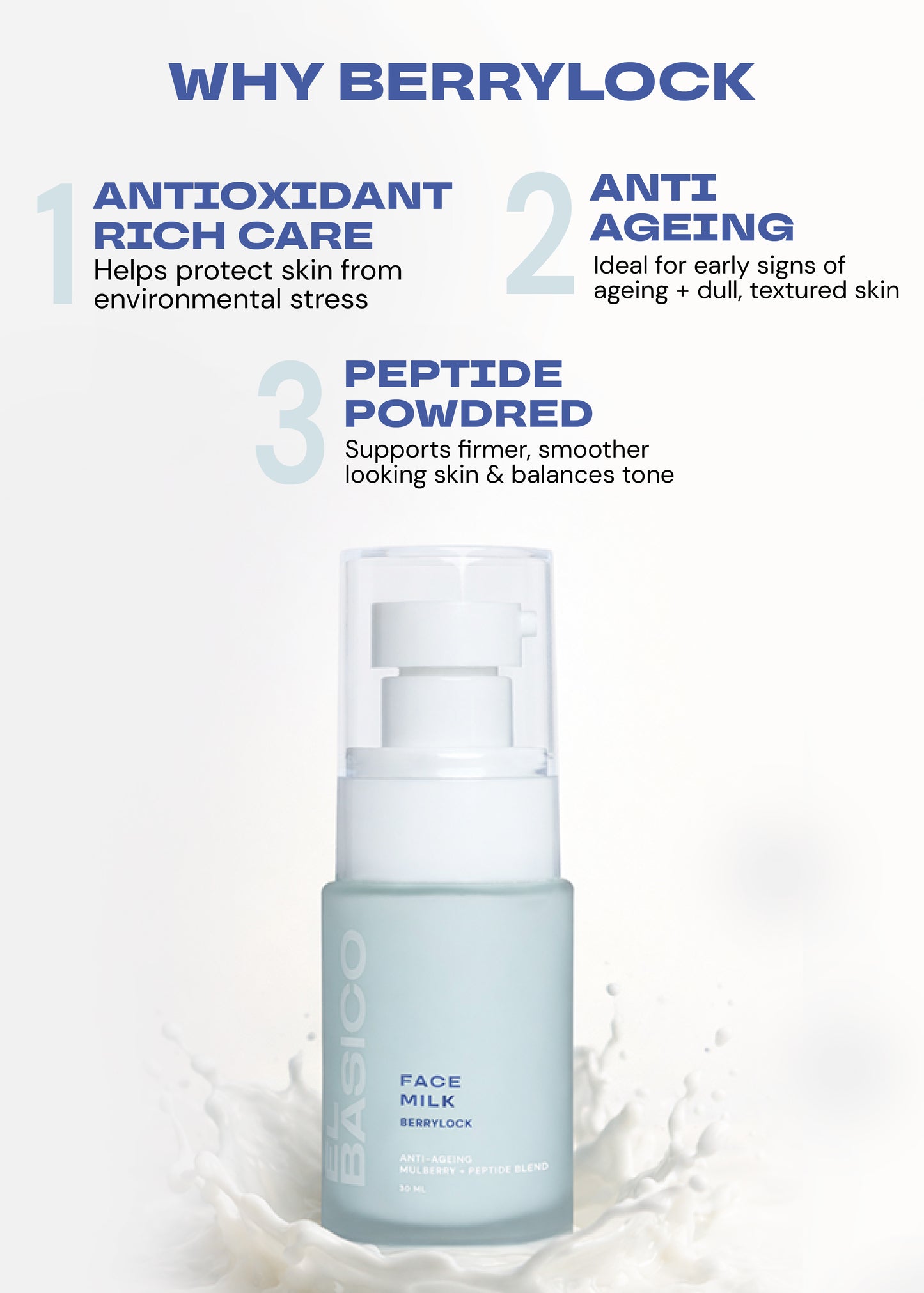 BerryLock Face Milk Serum
