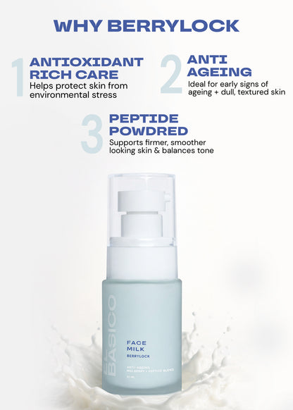 BerryLock Face Milk Serum