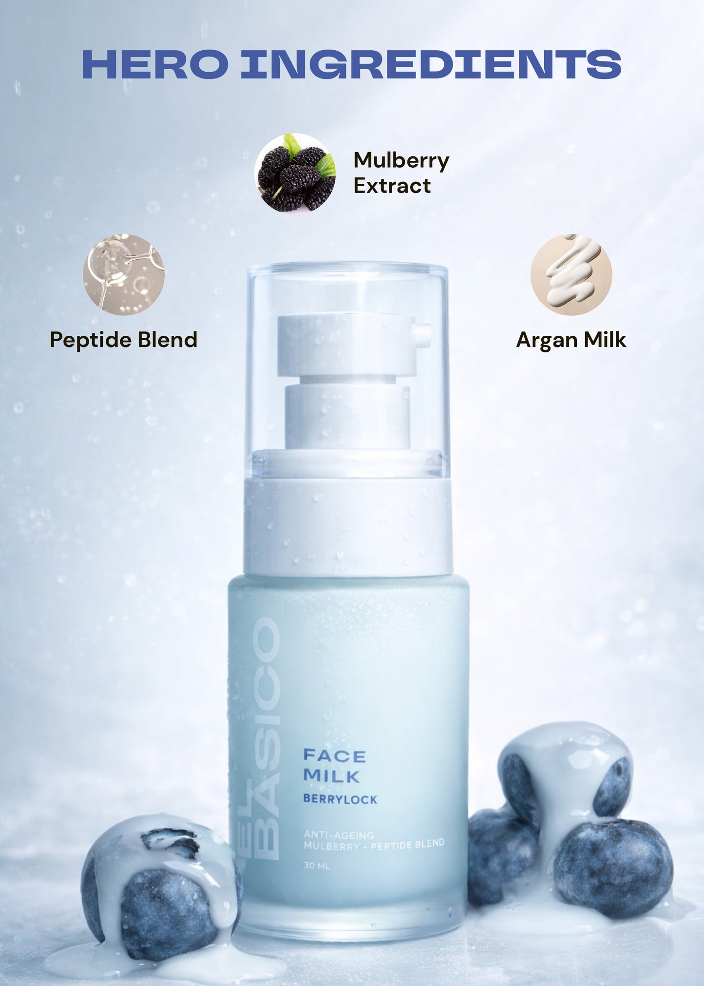 BerryLock Face Milk Serum