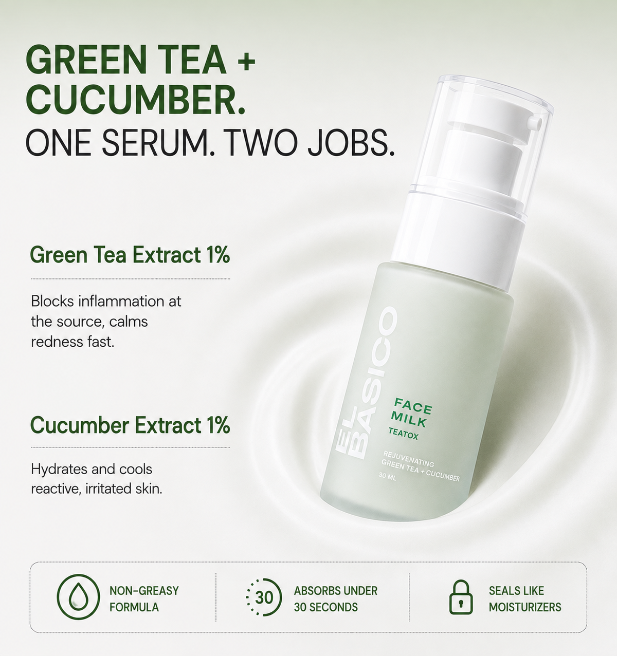 Calming Face Milk Serum
