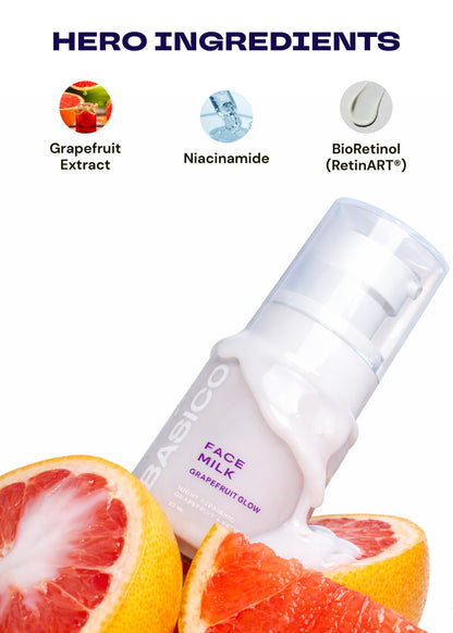GrapefruitGlow Face Milk Serum