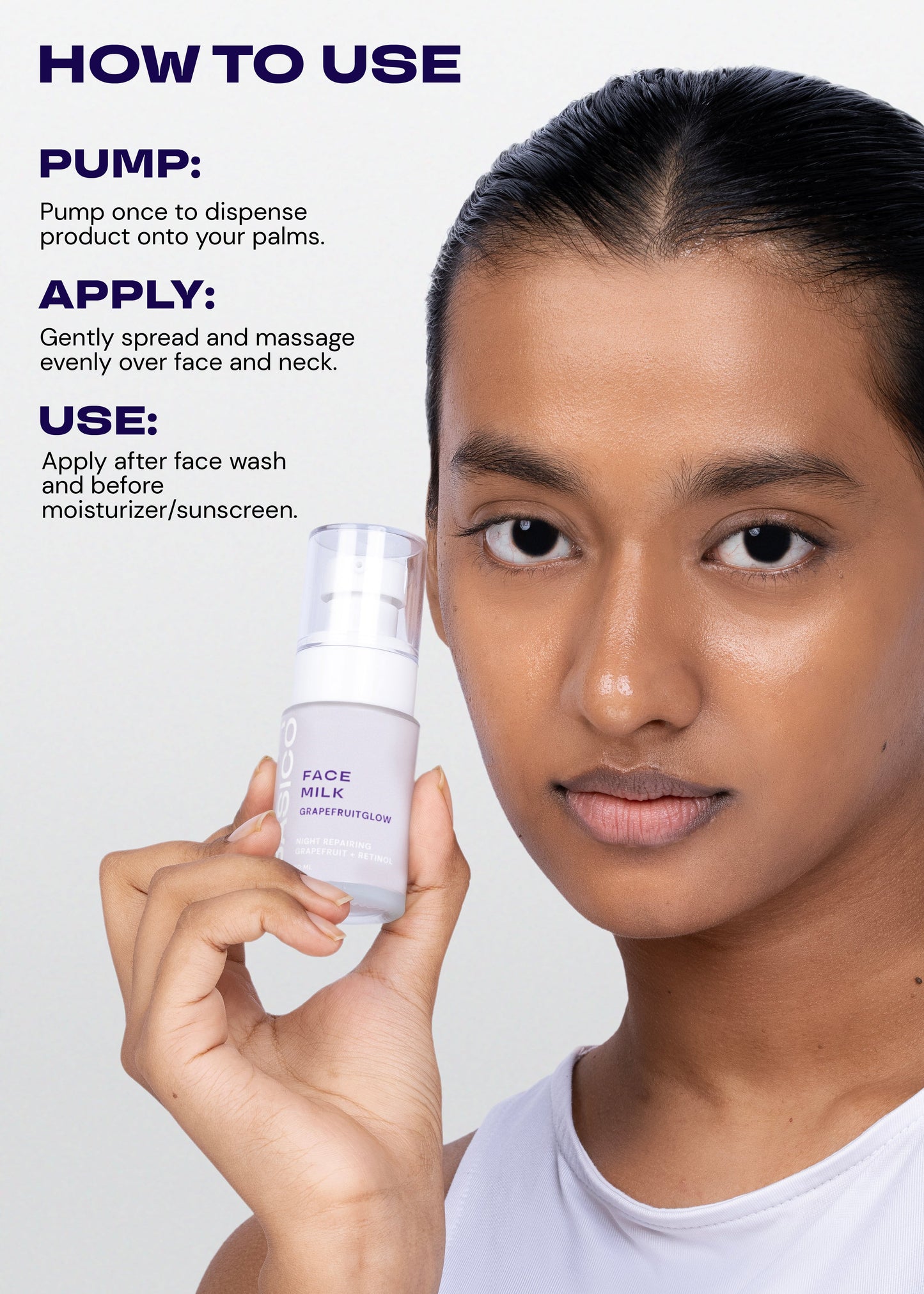 GrapefruitGlow Face Milk Serum