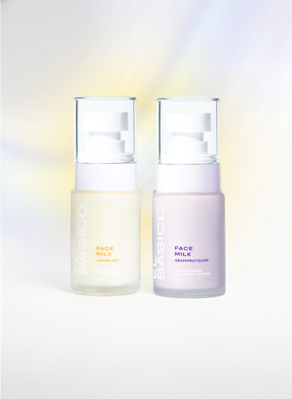 AM to PM Duo Bundle - Face Milks Serum Pack