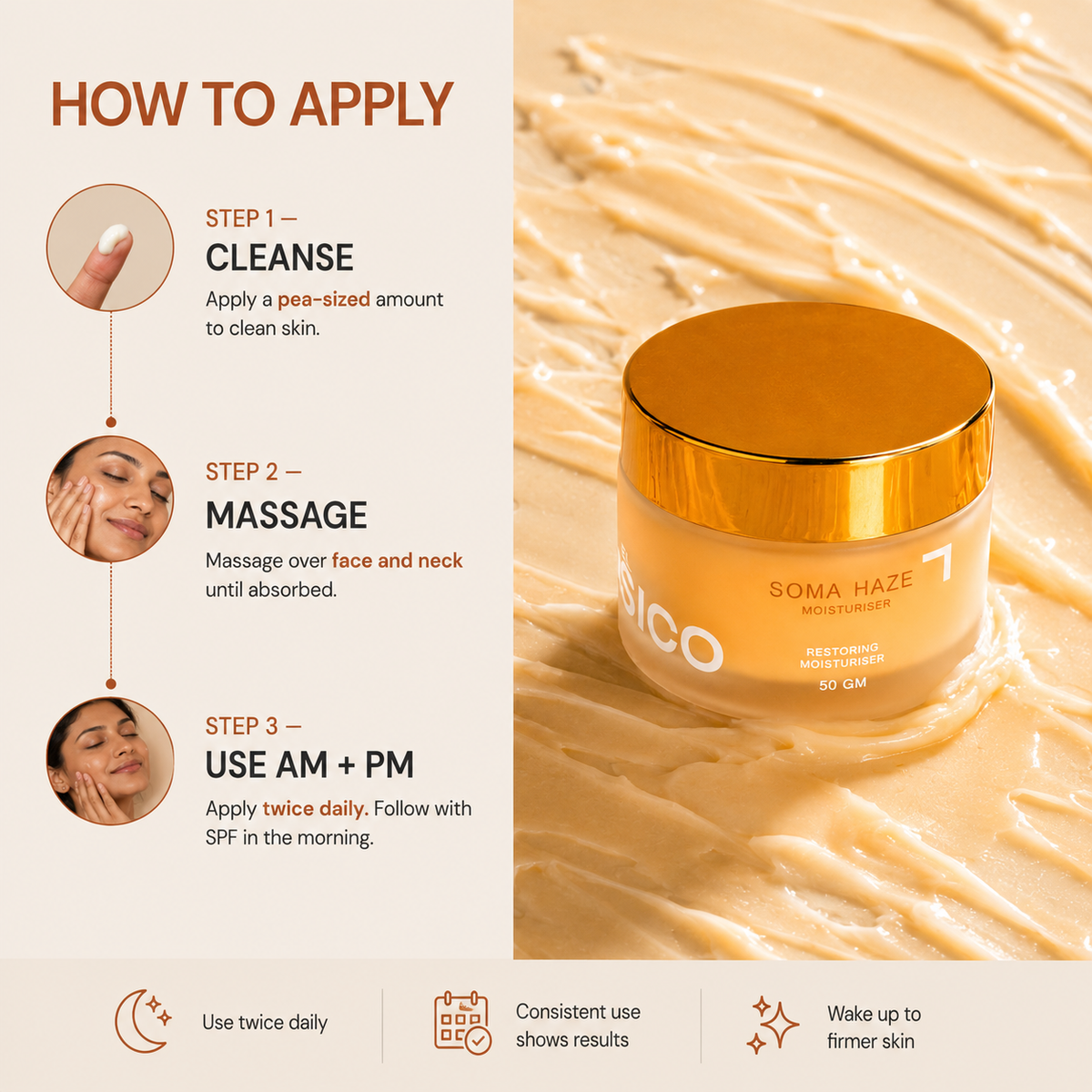 Skin plumping Moisturiser