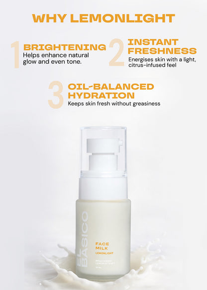 LemonLight Face Milk Serum
