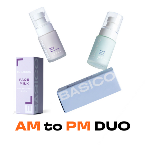 AM to PM Duo Bundle - Face Milks Serum Pack - Hover Image